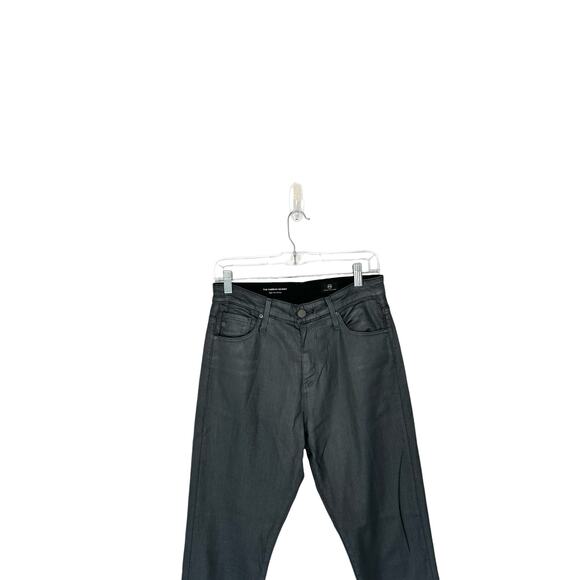 AG Adriano Goldschmied The Farrah High-Rise Coated Skinny Ankle Jeans Size 27 - Picture 4 of 12